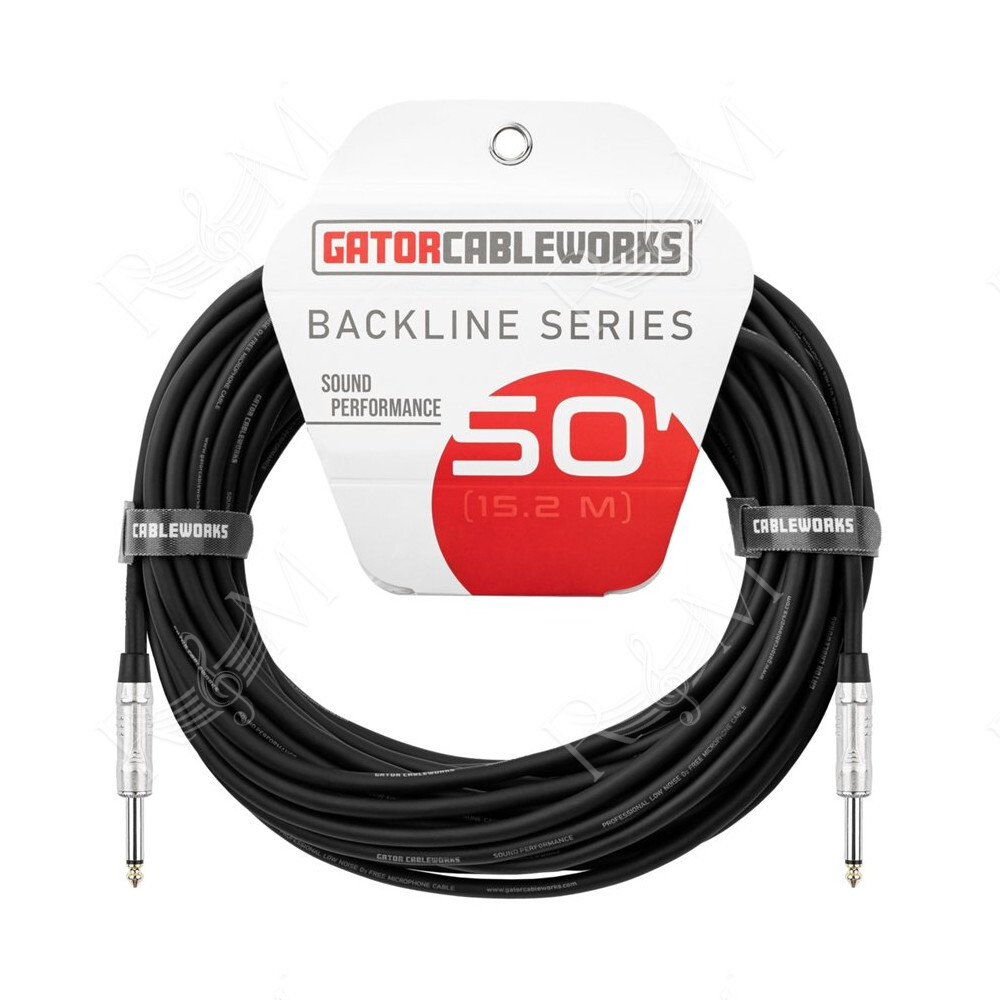 GCWB-SPK-50 Cavo speaker jack TS dritto/dritto 15 m Serie Backline