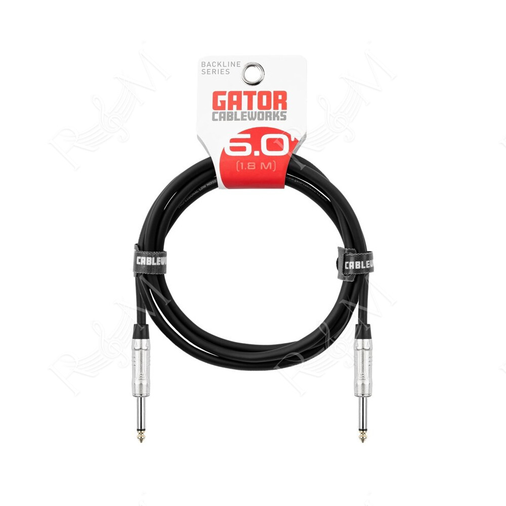 GCWB-SPK-06 Cavo speaker jack TS dritto/dritto 2 m Serie Backline