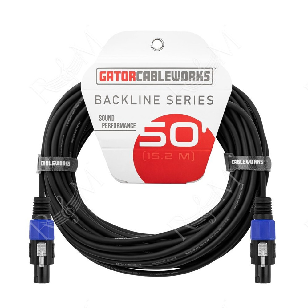 GCWB-SPK-50-2TL Cavo speaker speakon/speakon 15 m Serie Backline