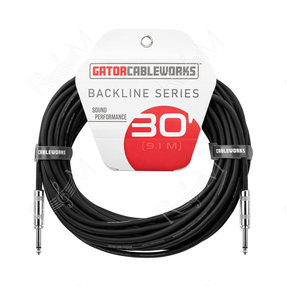 GCWB-INS-30 Cavo strumento jack dritto/dritto 9 m Serie Backline
