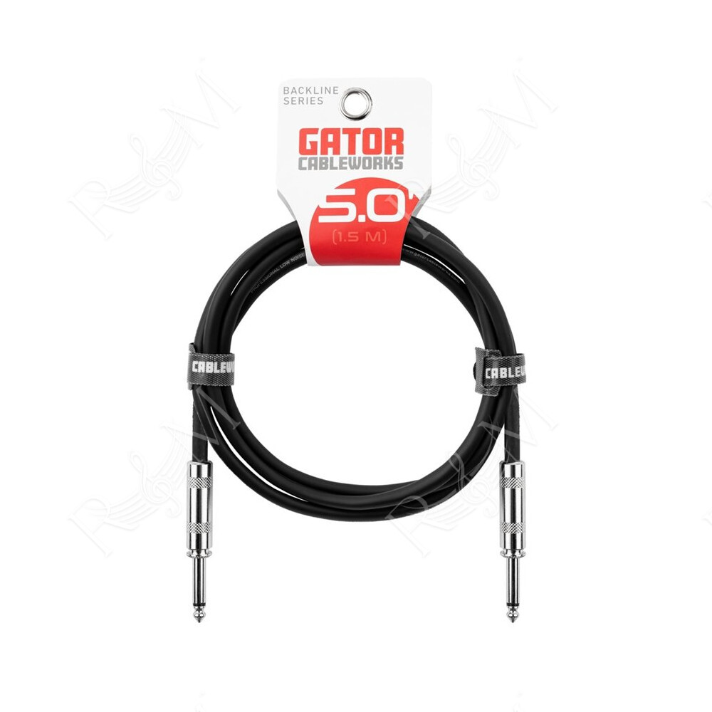 GCWB-INS-05 Cavo strumento jack dritto/dritto 1.5 Serie Backline