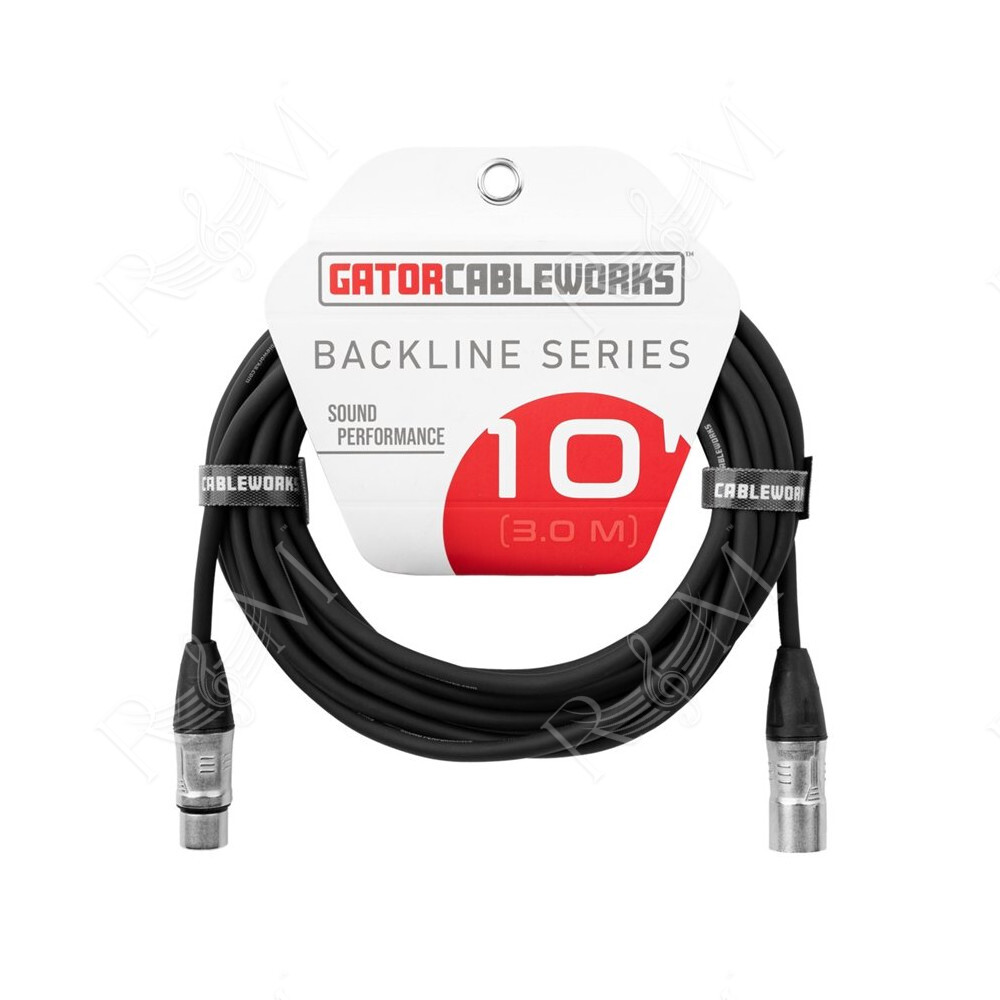 GCWB-XLR-10 Cavo XLR 3 m Serie Backline
