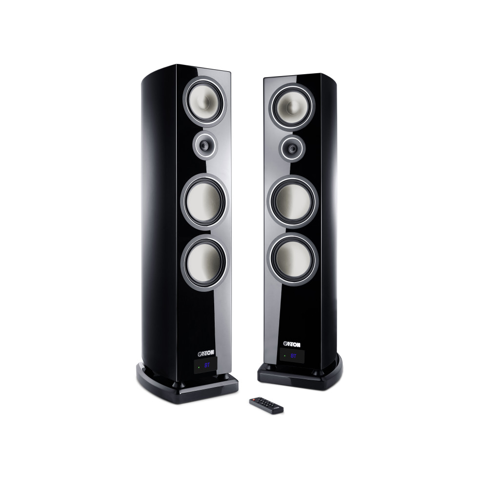 Coppia Diffusori Smart Vento 9 S2 black high gloss