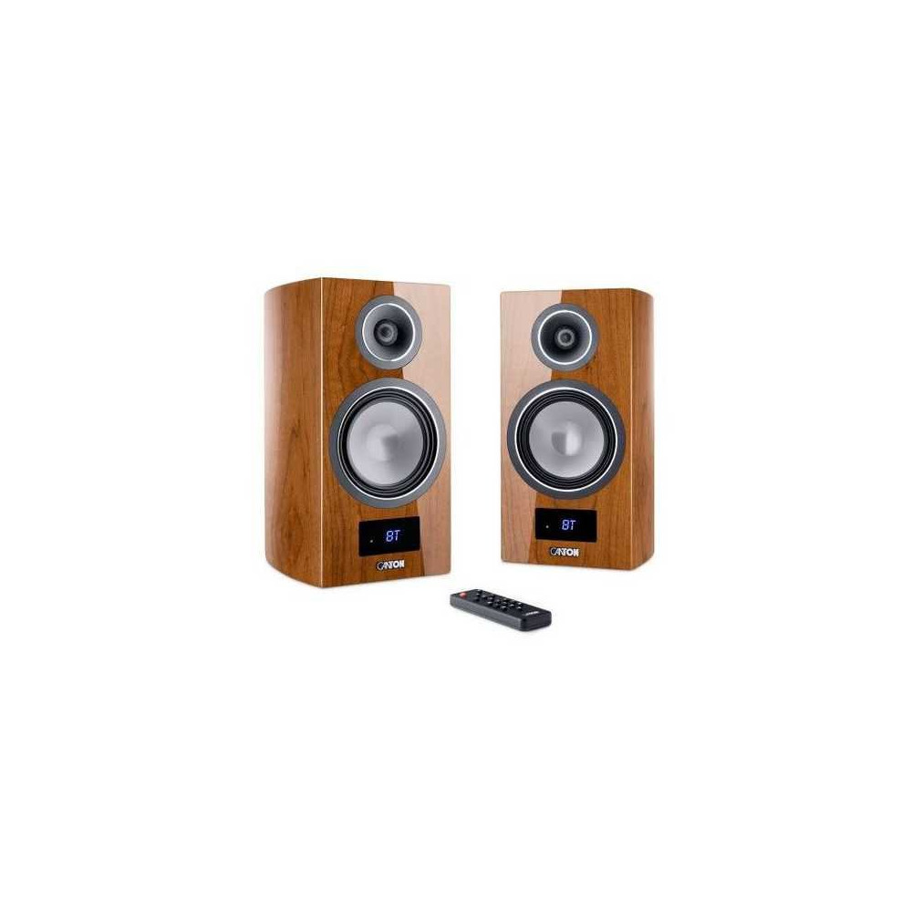 Coppia Diffusori Smart Vento 3 S2 walnut dark high gloss