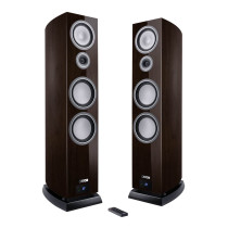 Coppia Diffusori Smart Vento 9 S2 walnut dark high-gloss
