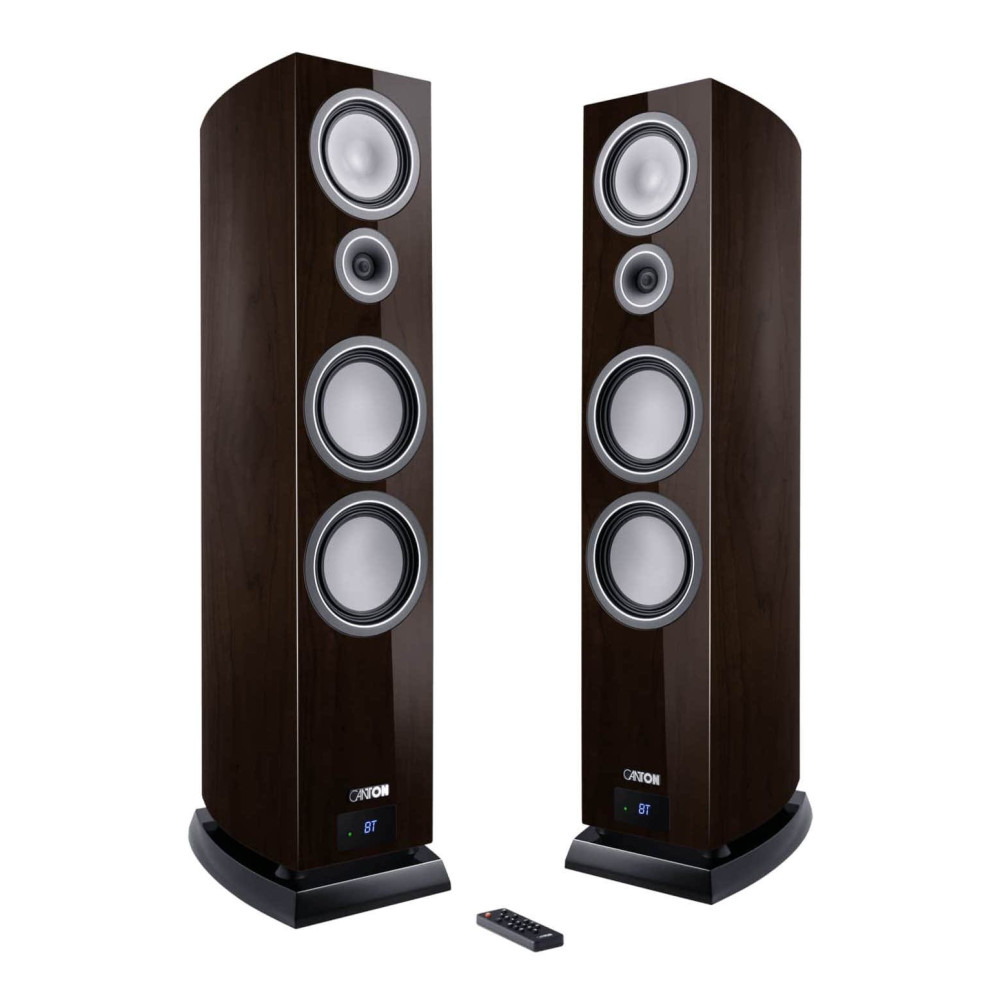Coppia Diffusori Smart Vento 9 S2 walnut dark high-gloss