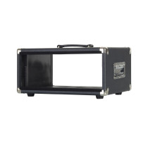 GR-RETRORACK-4BK Custodia Vintage 4U Rack Black