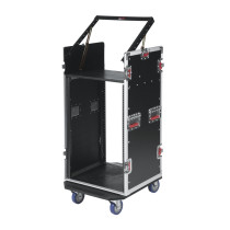 G-TOUR 10X16 PU Flight Case 10U + 16U Rack