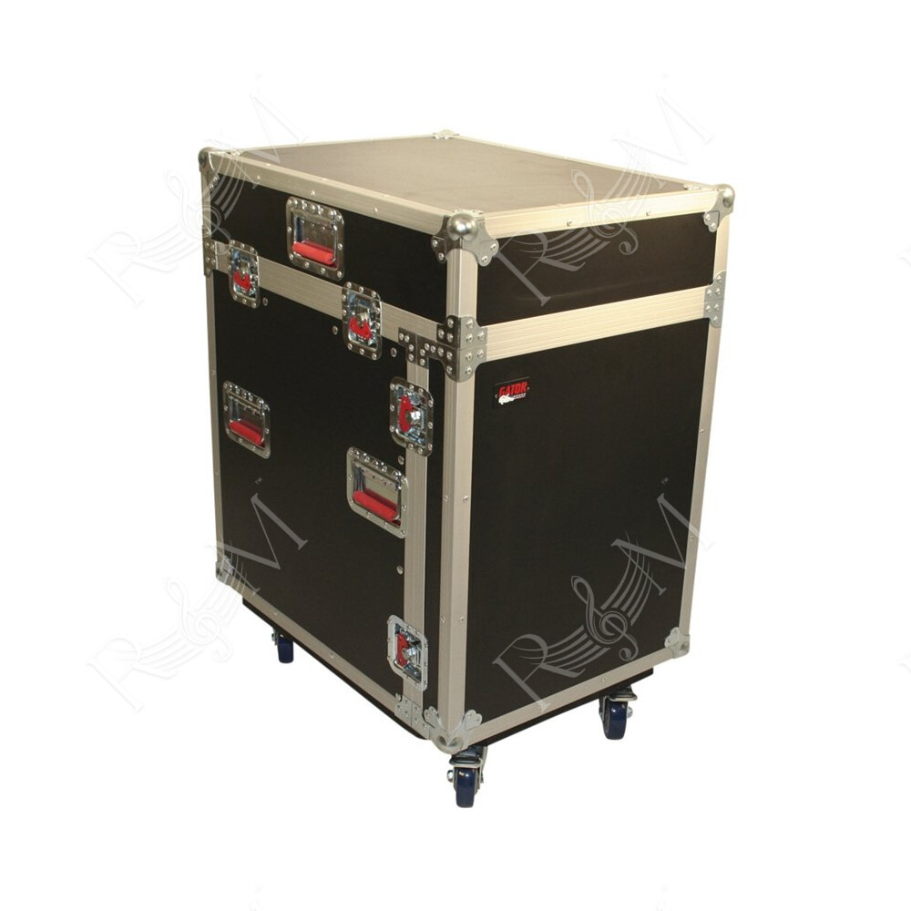 G-TOUR-GRC12X12 Flight Case 12U + 12U Console Rack