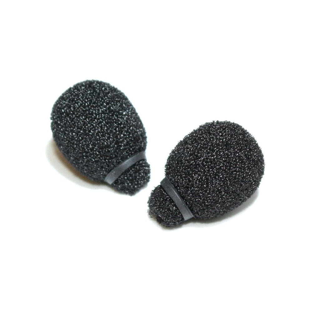 MINIATURE LAVALIER FOAMS BLACK (1 P