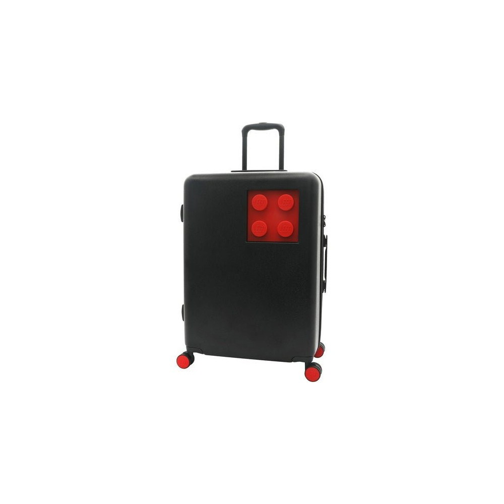 LEGO TROLLEY M MATTONCINO 2X2 SIGNATURE NERO/ROSSO