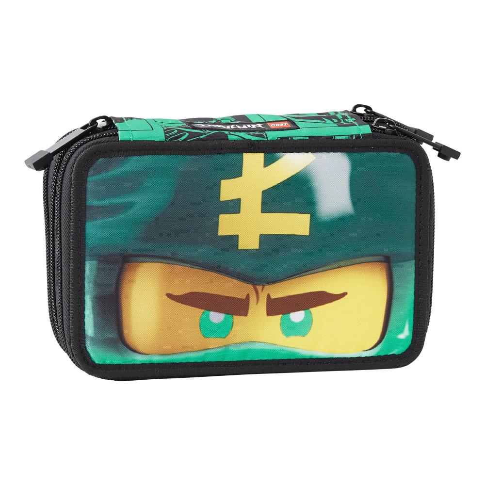 LEGO ASTUCCIO 3 ZIP NINJAGO VERDE
