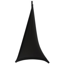 GPA-STAND-2-B Cover elasticizzata supporti altoparlanti 2 lati nera