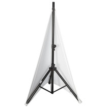 GPA-STAND-2-W Cover elasticizzata supporti altoparlanti 2 lati bianca