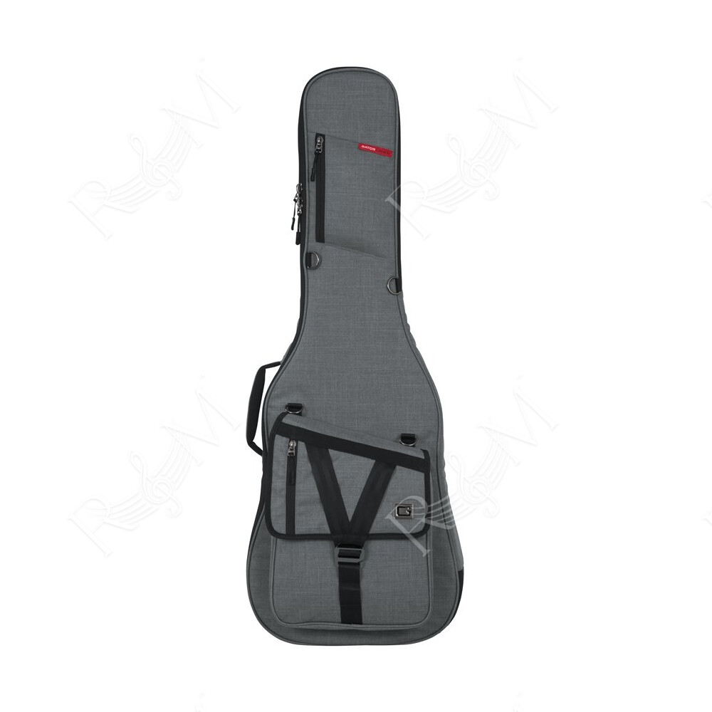 GT-ELECTRIC-GRY Borsa Transit chitarra elettrica Grigio chiaro