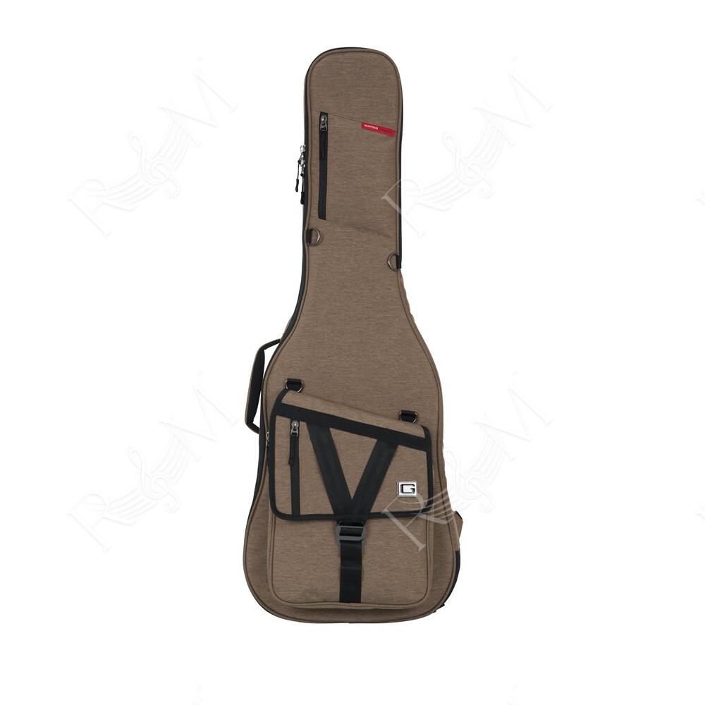 GT-ELECTRIC-TAN Borsa Transit chitarra elettrica Beige