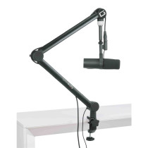GFWMICBCBM4000 Asta microfonica a braccio per scrivania con luce LED