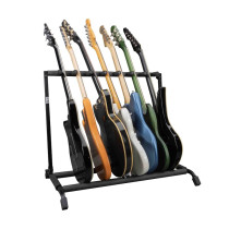 RI-GTR-RACK7 Supporto pieghevole per 7 chitarre