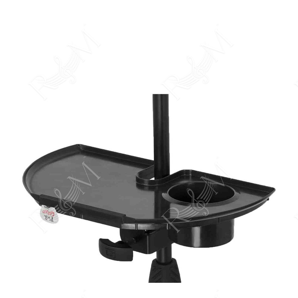 GFW-MICACCTRAY Vassoio per accessori con portabicchiere per asta microfonica