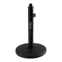 GFW-MIC-0600 Supporto da tavolo per microfono con base tonda da 15 cm