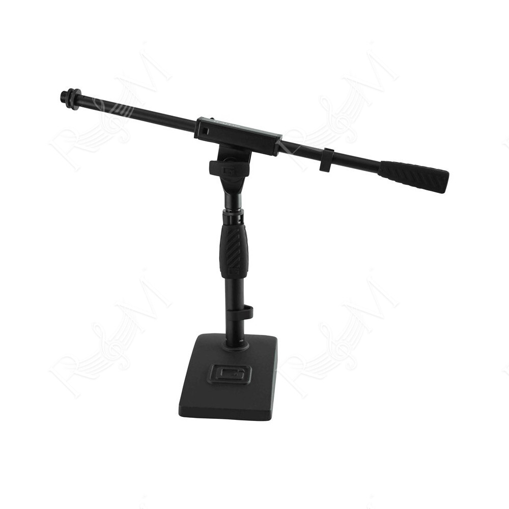 GFW-MIC-0821 Supporto microfonico per grancassa e amplificatore con braccio da 40,6 cm e base compatta