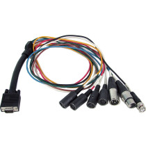 CABLE DIGITAL DB25 QUAD-XLR FM