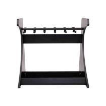 GFW-ELITEGTR5RK-BLK Rack per chitarre 5-7 posti in finitura nera
