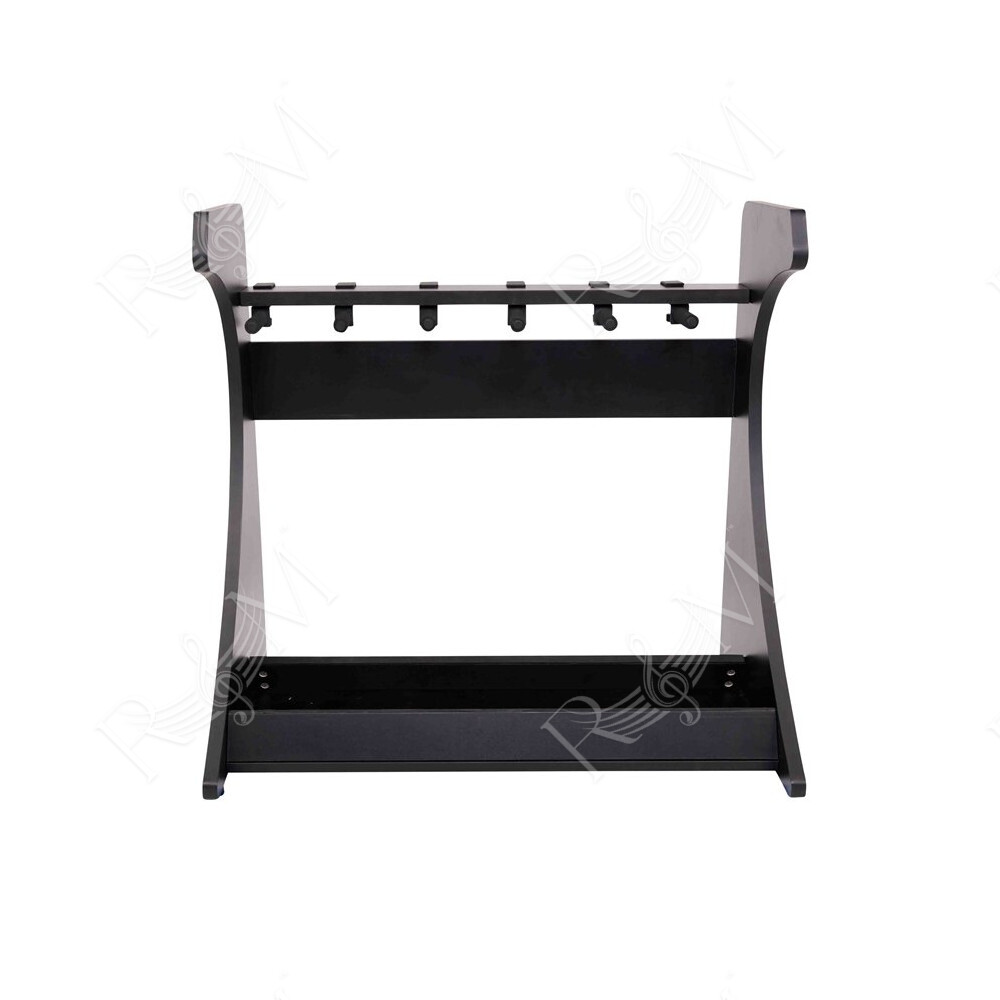 GFW-ELITEGTR5RK-BLK Rack per chitarre 5-7 posti in finitura nera