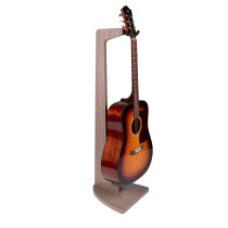 GFW-ELITEGTRHNGSTD-GRY Stand appendi-chitarra in finitura grigio driftwood