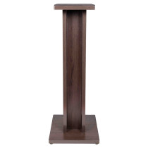 GFW-ELITESPKSTMN-BRN Coppia di supporti per monitor da studio in legno con finitura marrone scuro