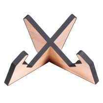 GFW-ELITEGTRXSTD-MPL Supporto X per chitarra in finitura naturale opaca Maple