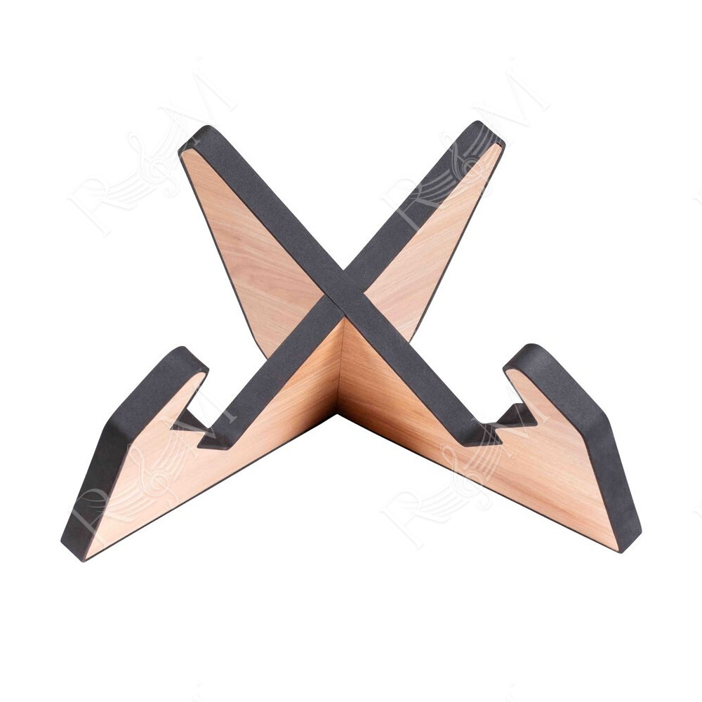 GFW-ELITEGTRXSTD-MPL Supporto X per chitarra in finitura naturale opaca Maple
