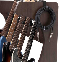 GFW-ELITEGTR5RK-BRN Rack per chitarre 5-7 posti in finitura noce scuro