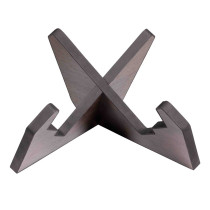 GFW-ELITEGTRXSTD-BRN Supporto X per chitarra in finitura marrone scuro