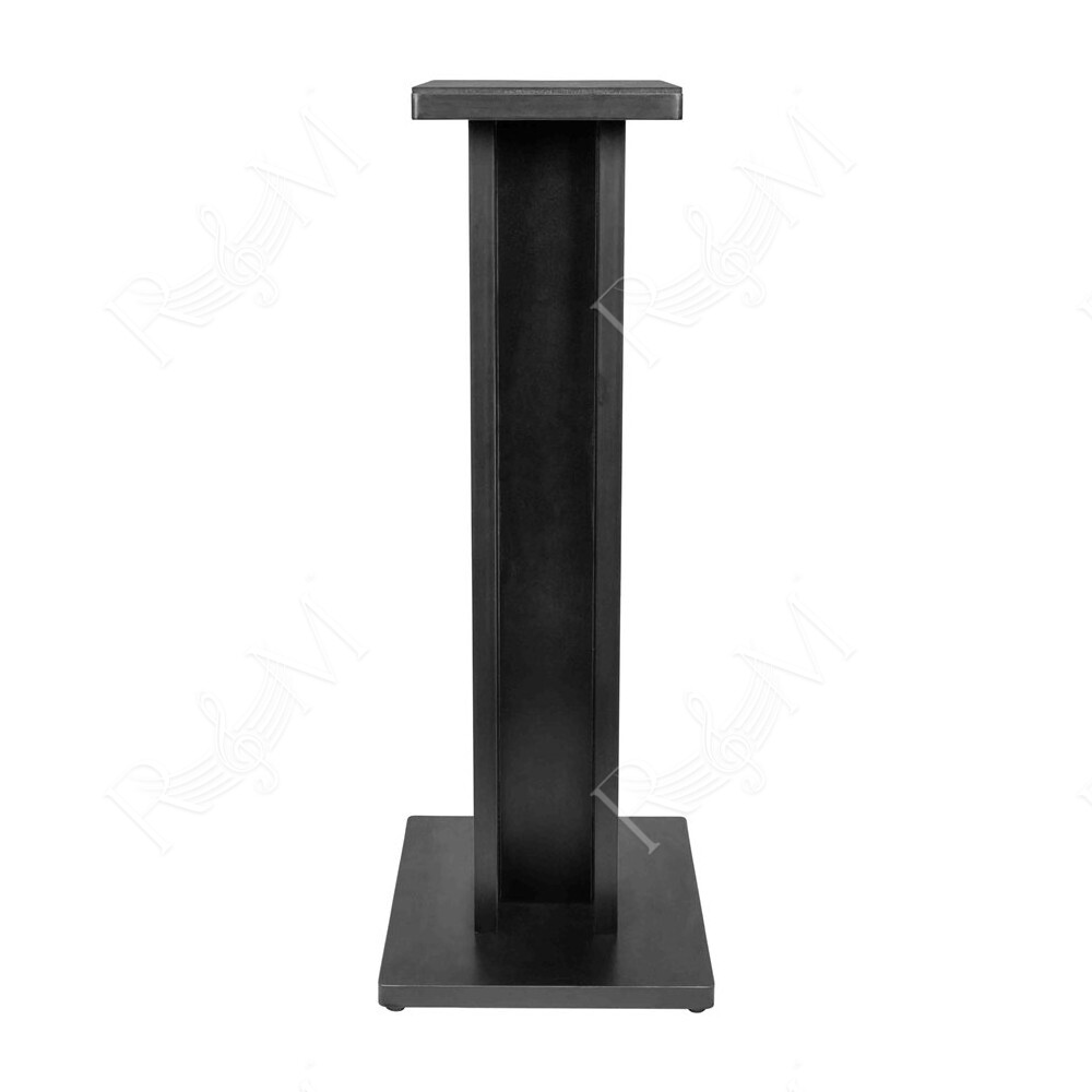GFW-ELITESPKSTMN-BLK Coppia di supporti per monitor da studio in legno con finitura nera