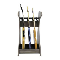 GFW-ELITEGTR3RK-GRY Rack per chitarre 3-4 posti in finitura grigio driftwood