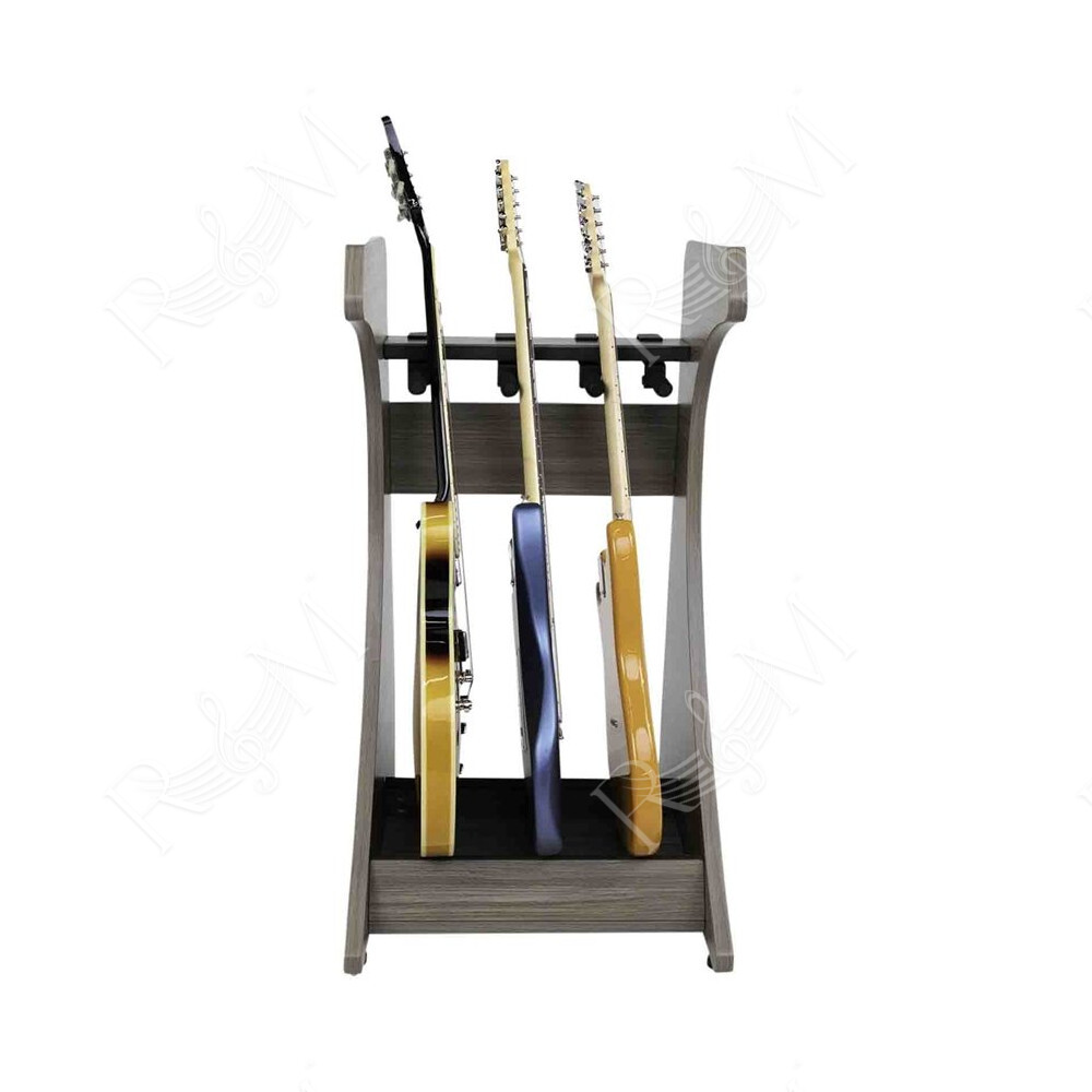 GFW-ELITEGTR3RK-GRY Rack per chitarre 3-4 posti in finitura grigio driftwood