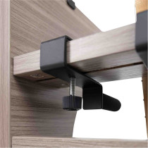 GFW-ELITEGTR3RK-GRY Rack per chitarre 3-4 posti in finitura grigio driftwood