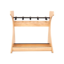 GFW-ELITEGTR5RK-MPL Rack per chitarre 5-7 posti in finitura Natural Maple Matte