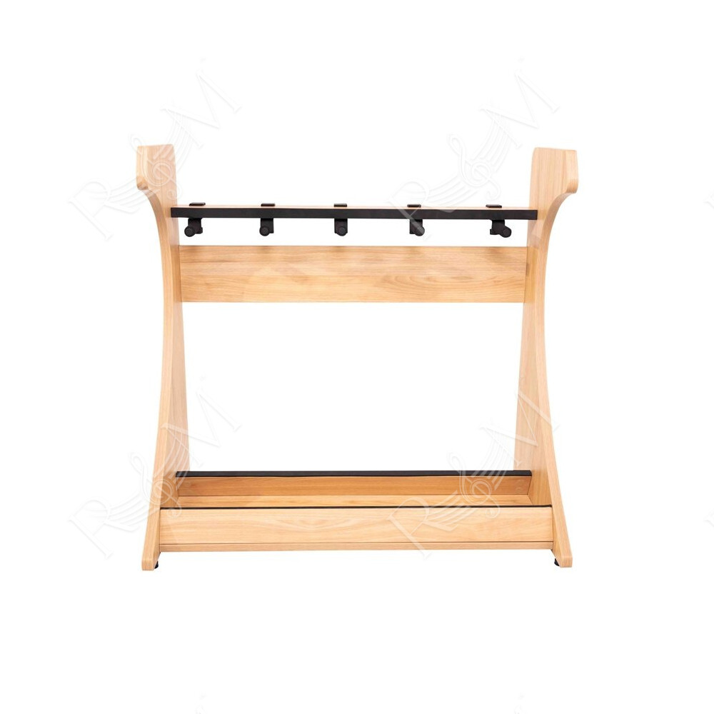 GFW-ELITEGTR5RK-MPL Rack per chitarre 5-7 posti in finitura Natural Maple Matte