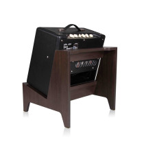 GFW-ELITEGTRAMPSM-BRN Stand per amplificatore combo Small in finitura Dark Walnut Brown