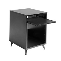 GFW-ELITEDESKRK-BLK Rack studio 10U in nero