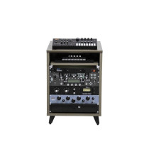 GFW-ELITEDESKRK-GRY Rack studio 10U in grigio driftwood