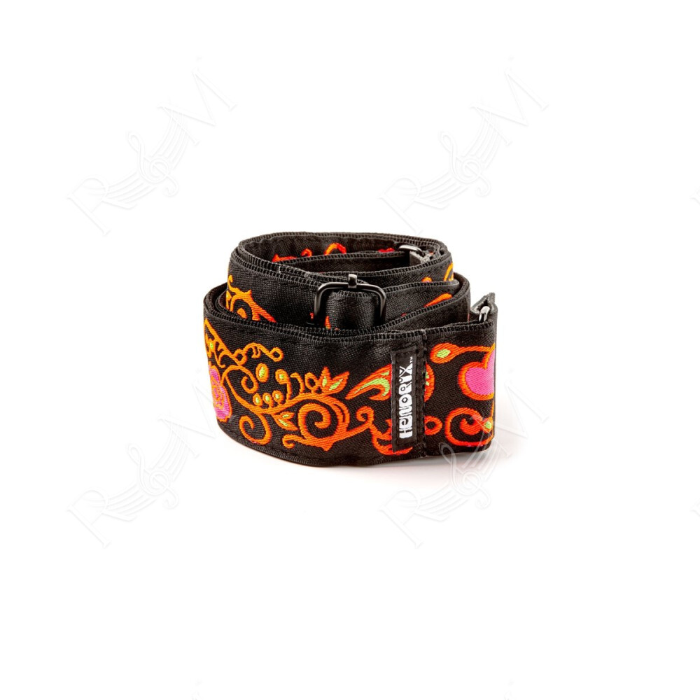 JH23 Jimi Hendrix Blacklight Monterey Orange