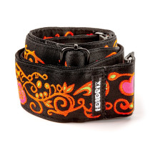 JH23 Jimi Hendrix Blacklight Monterey Orange