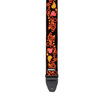 JH23 Jimi Hendrix Blacklight Monterey Orange