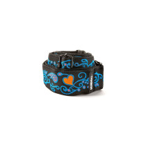 JH24 Jimi Hendrix Blacklight Monterey Blue