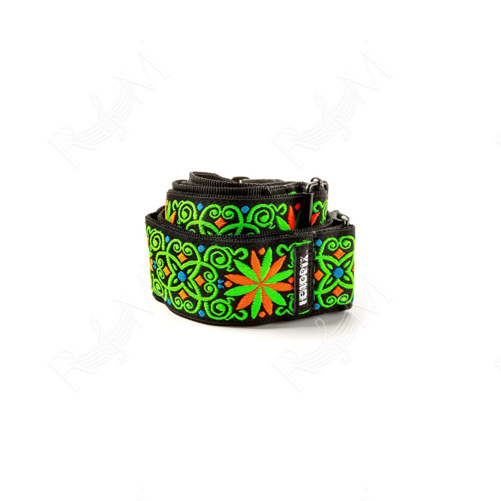 JH26 Jimi Hendrix Blacklight Filmmore Green