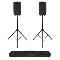 GFW-SPK-3000SET - Coppia di supporti per diffusori deluxe con borsa