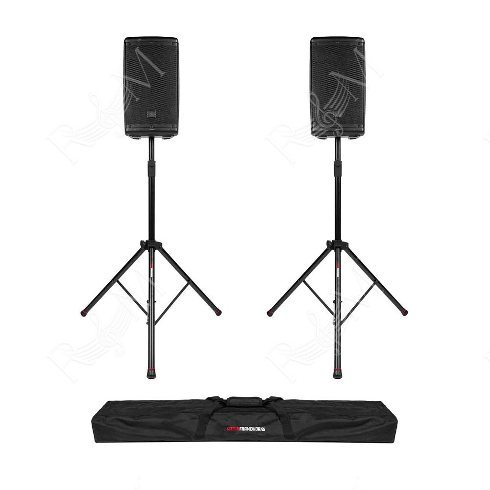 GFW-SPK-3000SET - Coppia di supporti per diffusori deluxe con borsa